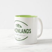 Tasse 2 Couleurs Parc national des Canyonlands (Devant droit)