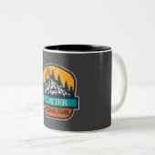 Tasse 2 Couleurs Parc national des Glaciers (Devant droit)