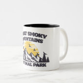Tasse 2 Couleurs Parc national des Great Smoky Mountains (Devant droit)