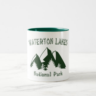 Tasse 2 Couleurs Parc national des Lacs-Waterton