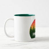 Tasse 2 Couleurs Parc national des Pinnacles (Gauche)