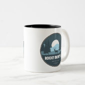 Tasse 2 Couleurs Parc national des Rocheuses Deer (Devant droit)