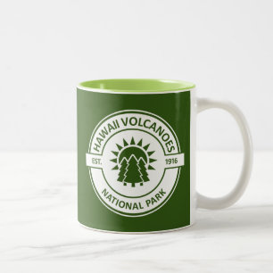 Tasse 2 Couleurs Parc national des volcans d'Hawaii