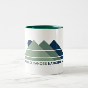 Tasse 2 Couleurs Parc national des volcans d'Hawaii Mont Sun