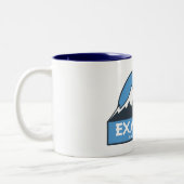 Tasse 2 Couleurs Parc national d'Exmoor (Gauche)
