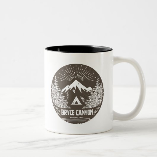 Tasse 2 Couleurs Parc national du Bryce Canyon (Droit)