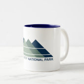 Tasse 2 Couleurs Parc national du Capitol Reef (Devant droit)