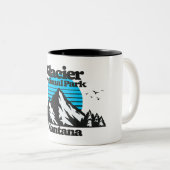 Tasse 2 Couleurs Parc national du Glacier (Devant droit)