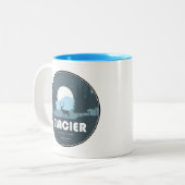 Tasse 2 Couleurs Parc national du Glacier Deer (Devant gauche)