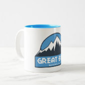 Tasse 2 Couleurs Parc national du Grand Bassin (Devant gauche)