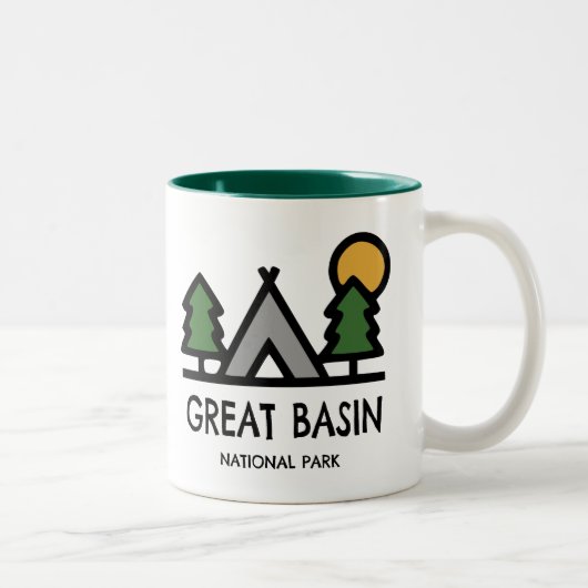 Tasse 2 Couleurs Parc national du Grand Bassin (Droit)