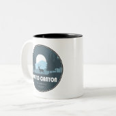 Tasse 2 Couleurs Parc national du Grand Canyon Deer (Devant gauche)