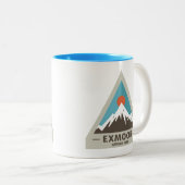 Tasse 2 Couleurs Parc national Exmoor (Devant droit)