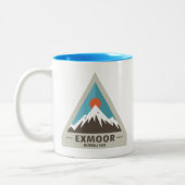Tasse 2 Couleurs Parc national Exmoor (Gauche)