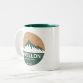 Tasse 2 Couleurs Parc national Forillon (Devant gauche)