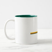 Tasse 2 Couleurs Parc national Fundy Pine Trees Soleil (Gauche)