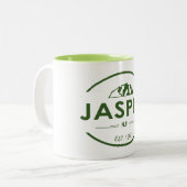 Tasse 2 Couleurs Parc national Jasper (Devant gauche)