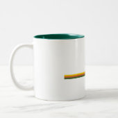 Tasse 2 Couleurs Parc national Jasper Pine Trees Soleil (Gauche)