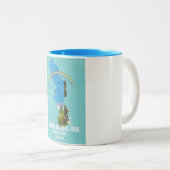 Tasse 2 Couleurs Parc national Kootenay, Kootenay Canada (Devant droit)