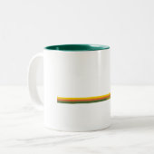 Tasse 2 Couleurs Parc national Kosciuszko Pine Trees Soleil (Devant gauche)