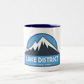 Tasse 2 Couleurs Parc national Lake District (Centre)