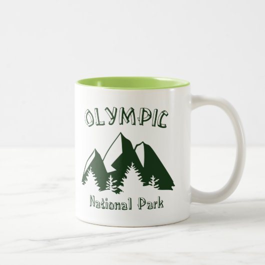 Tasse 2 Couleurs Parc national olympique (Droit)