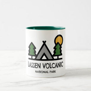 Tasse 2 Couleurs Parc national volcanique de Lassen