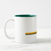 Tasse 2 Couleurs Parc national Yoho Pine Trees Soleil (Gauche)