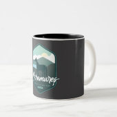 Tasse 2 Couleurs Parc naturel des Monts Maramures � Roumanie (Devant droit)