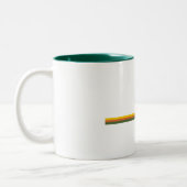 Tasse 2 Couleurs Parc provincial Algonquin Pine Trees Soleil (Gauche)