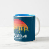 Tasse 2 Couleurs Parc provincial Bluerock Wildland (Devant droit)