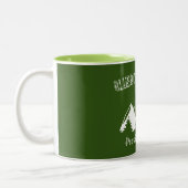 Tasse 2 Couleurs Parc provincial Bluerock Wildland (Gauche)