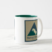 Tasse 2 Couleurs Parc provincial Bluerock Wildland Rustic (Devant droit)