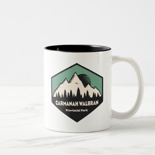 Tasse 2 Couleurs Parc provincial Carmanah Walbran (Droit)