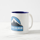 Tasse 2 Couleurs Parc provincial Carmanah Walbran (Devant droit)
