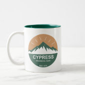 Tasse 2 Couleurs Parc provincial Cypress (Gauche)