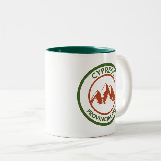 Tasse 2 Couleurs Parc provincial Cypress (Devant droit)