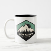 Tasse 2 Couleurs Parc provincial de Bow Valley (Gauche)