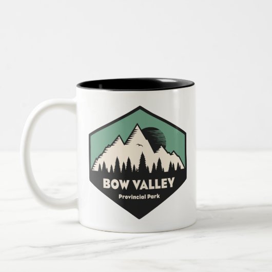 Tasse 2 Couleurs Parc provincial de Bow Valley (Gauche)