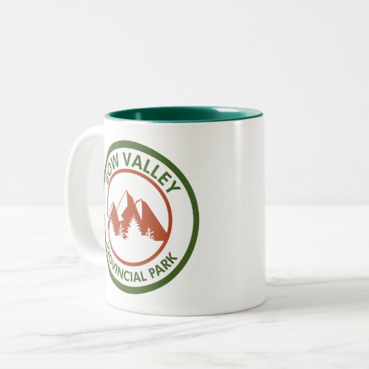 Tasse 2 Couleurs Parc provincial de Bow Valley (Devant gauche)