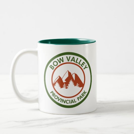 Tasse 2 Couleurs Parc provincial de Bow Valley (Gauche)
