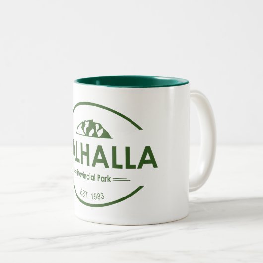 Tasse 2 Couleurs Parc provincial de Valhalla (Devant droit)