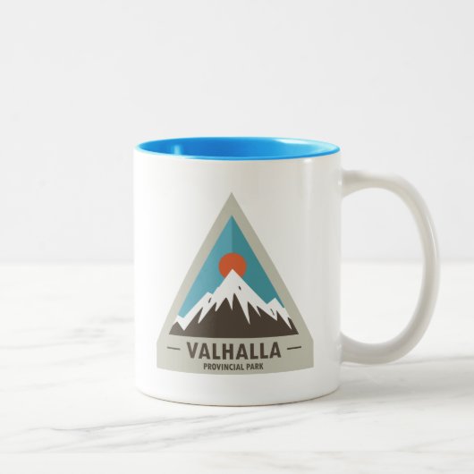 Tasse 2 Couleurs Parc provincial de Valhalla (Droit)