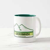 Tasse 2 Couleurs Parc provincial Garibaldi Grandes vertes (Devant droit)