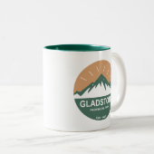 Tasse 2 Couleurs Parc provincial Gladstone (Devant droit)