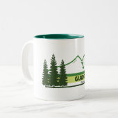 Tasse 2 Couleurs Parc provincial Gladstone Grandes vertes (Devant gauche)