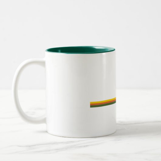 Tasse 2 Couleurs Parc provincial Gladstone Pine Trees Soleil (Gauche)