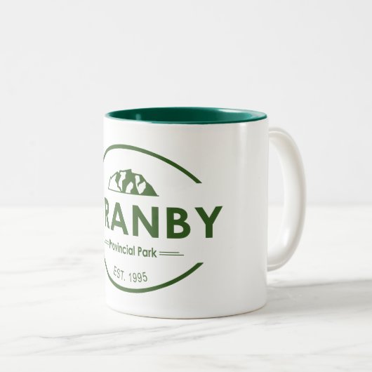 Tasse 2 Couleurs Parc provincial Granby (Devant droit)