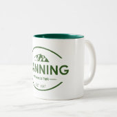 Tasse 2 Couleurs Parc provincial Manning (Devant droit)