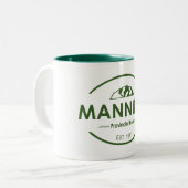Tasse 2 Couleurs Parc provincial Manning (Devant gauche)